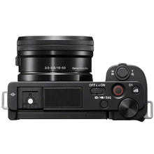 Load image into Gallery viewer, Cámara para vloggers Sony ZV-E10 + 16-50mm (ZVE10LBDI.EU)